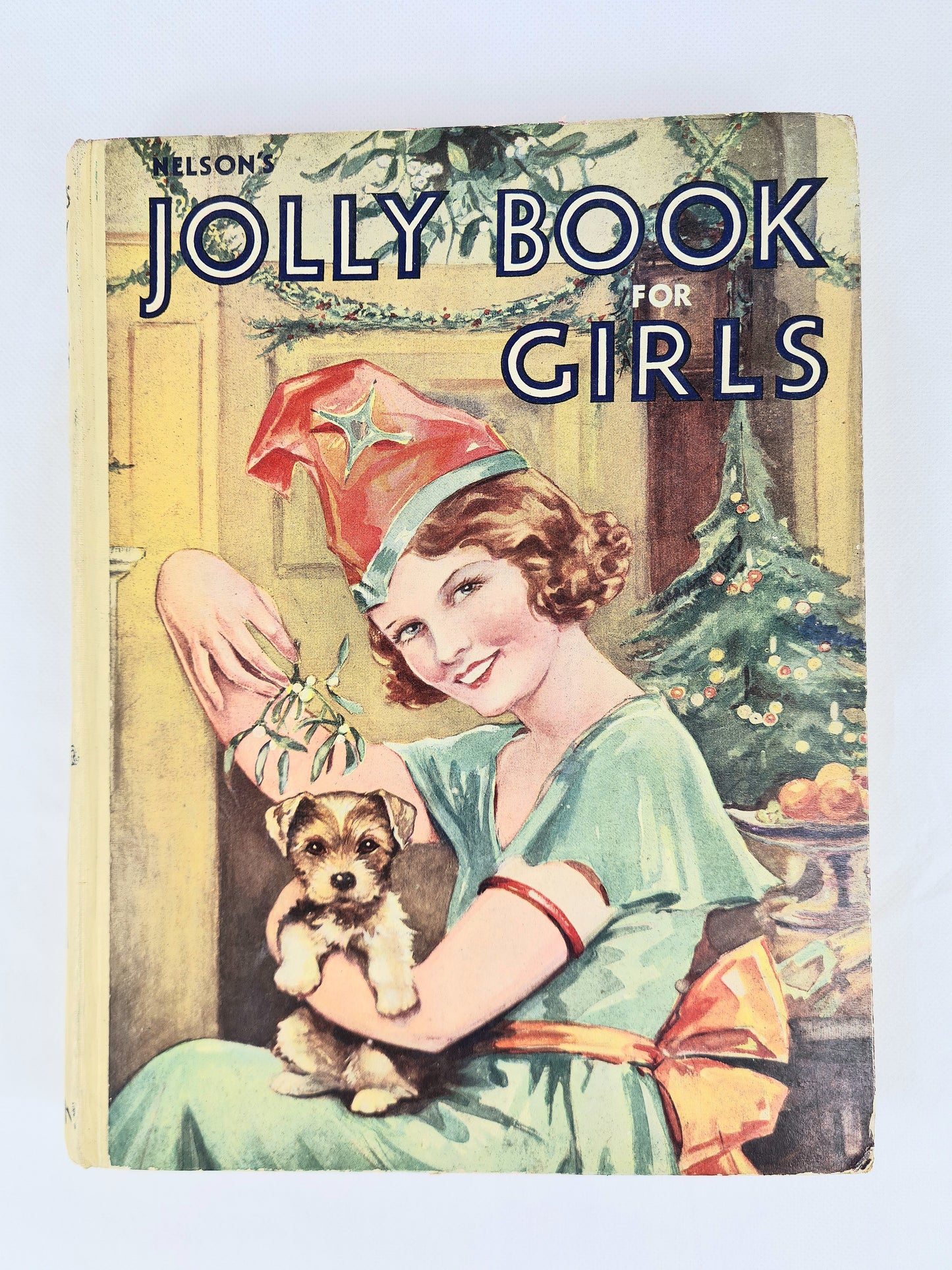 Nelsons Jolly Book For Girls. Vintage childrens book for girls