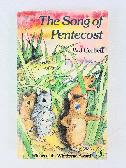 Vintage Puffin Book. The Song Of Pentecost. Lovely cover illustration 