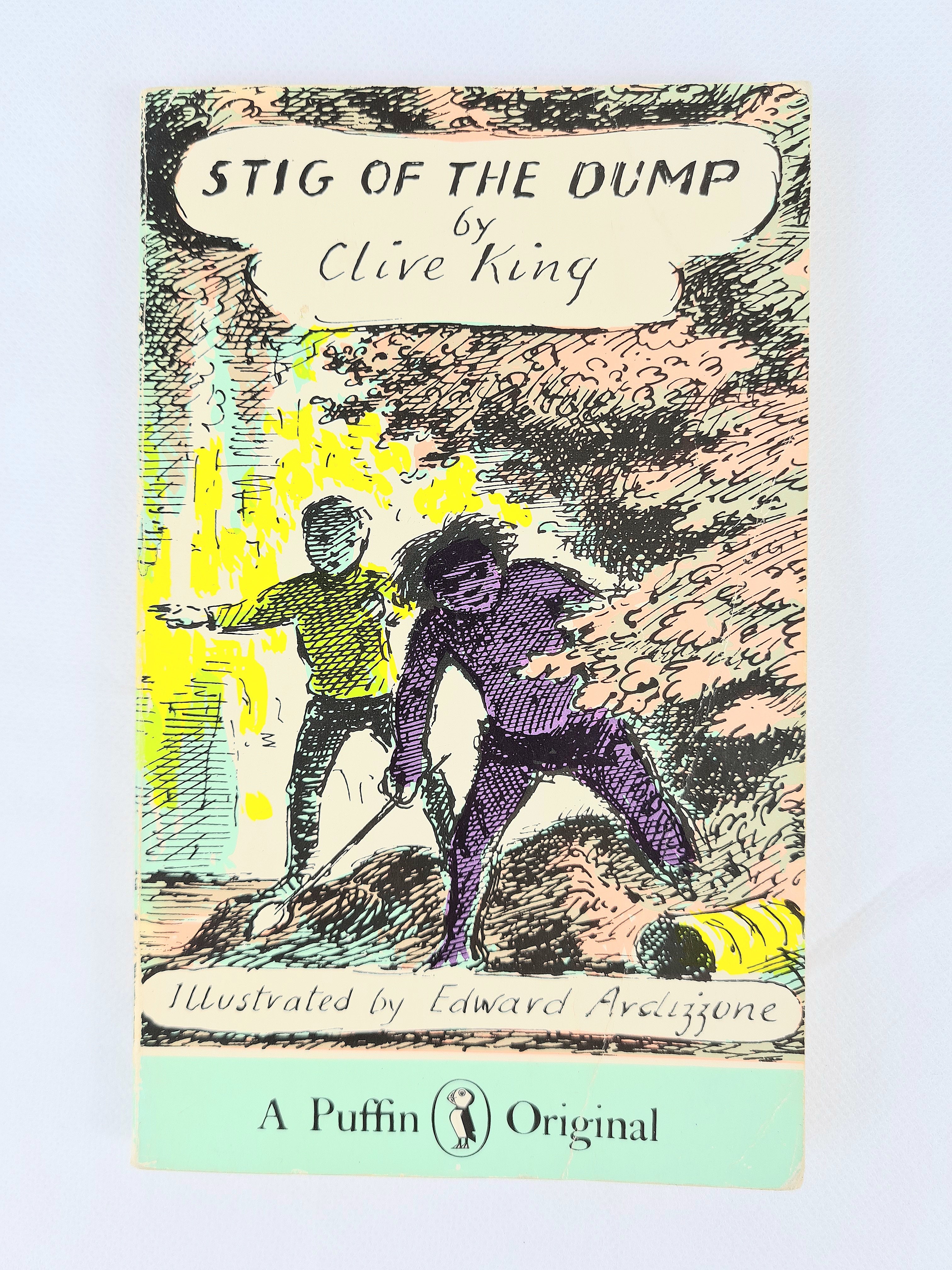 Stig Of The Dump By Clive King. Vintage Childrens Puffin Book ...