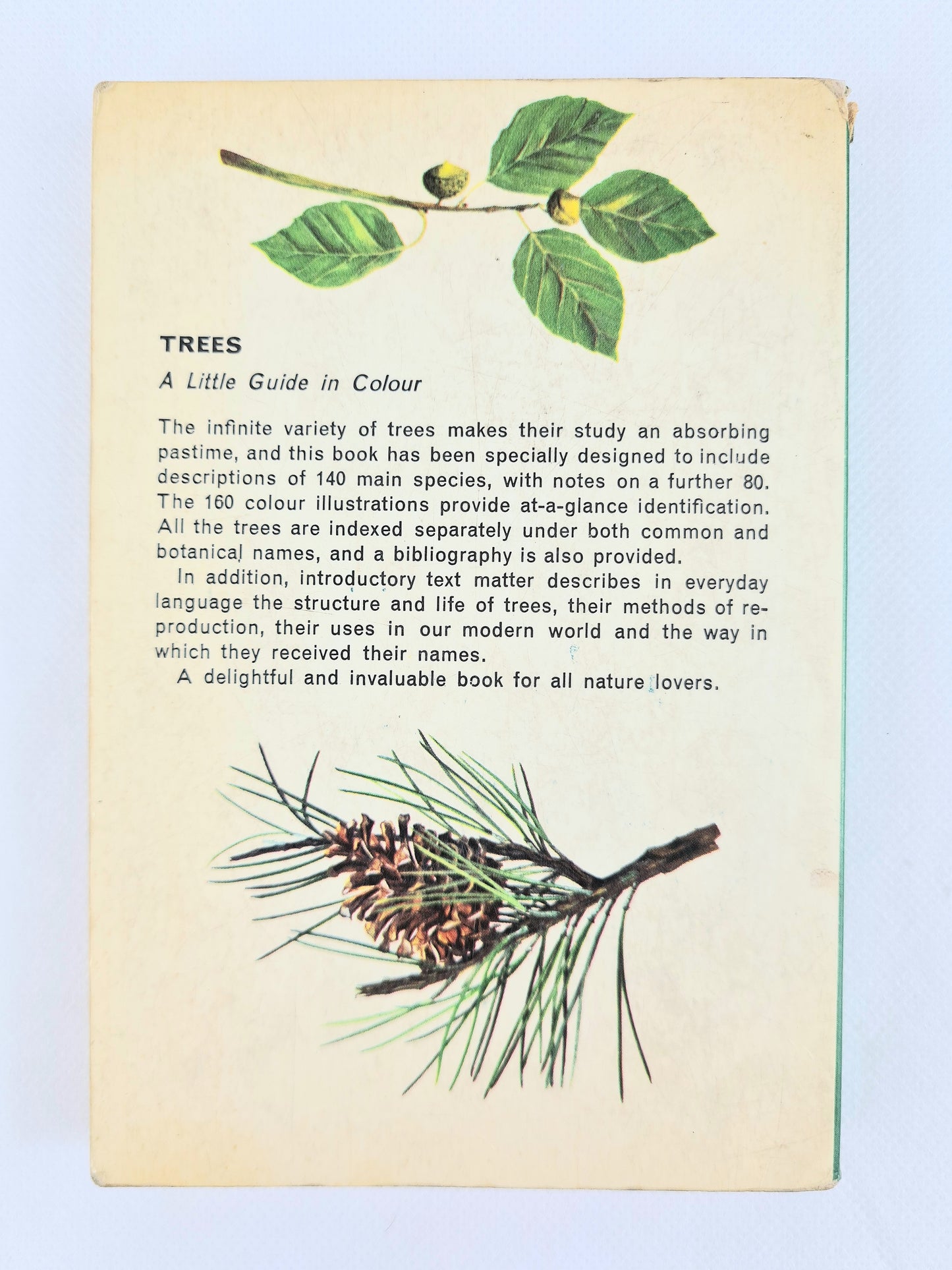 A Guide To The Trees Of Great Britain And Europe. Vintage book on trees.