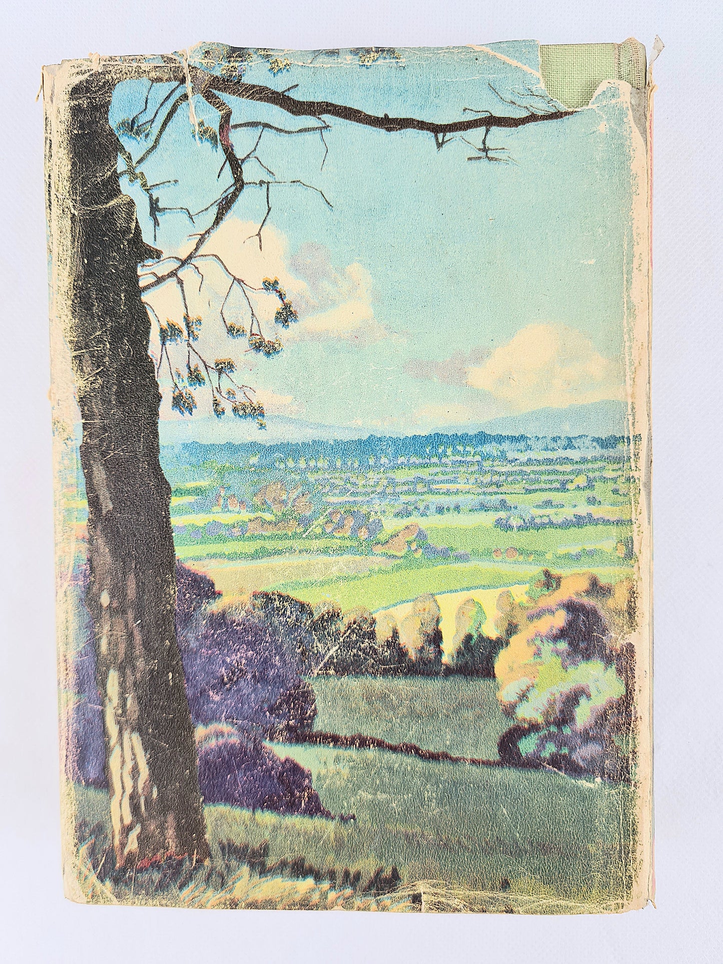 The English Countryside. Illustrated vintage book