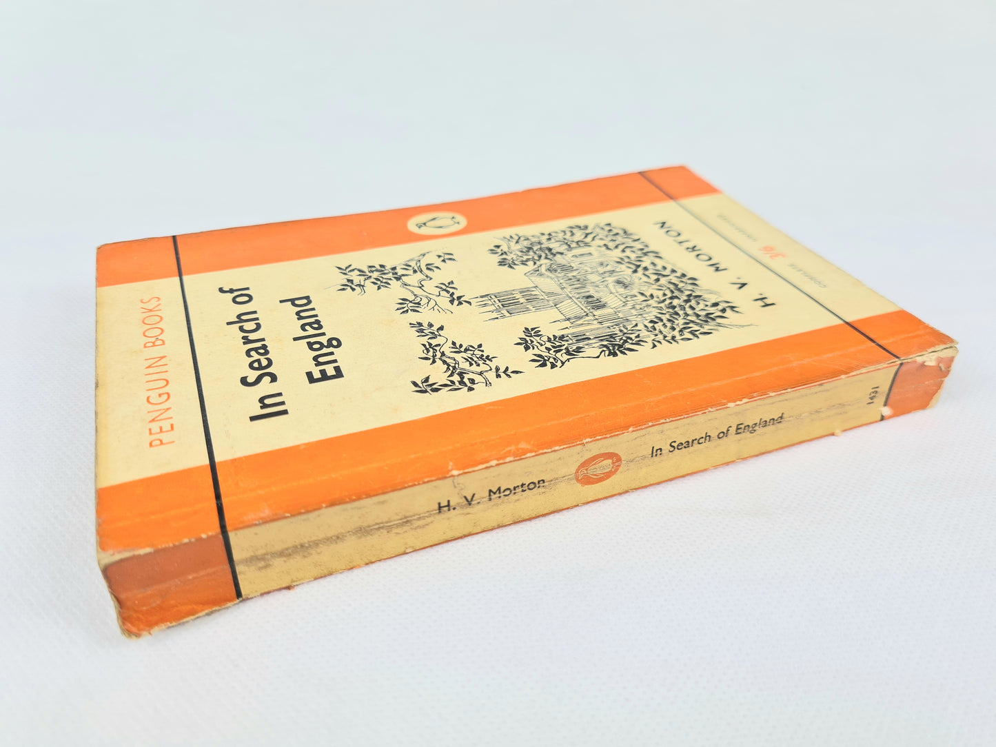 In Search of England by H.V Morton. Vintage orange penguin book