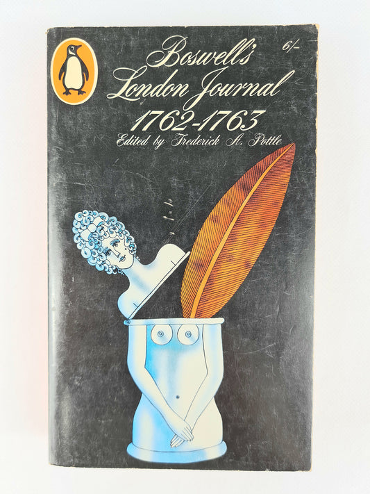 Boswells London Journal, vintage penguin book with a nice cover design 