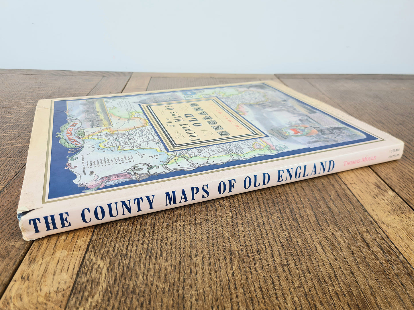 The County Maps Of Old England. Large coffee table book