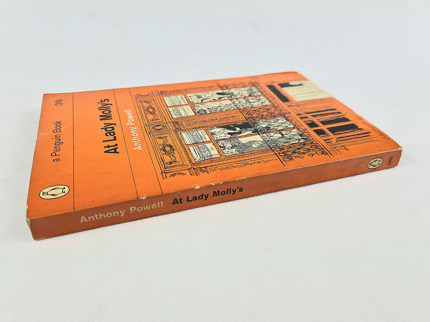 At Lady Molly's by Anthony Powell. Vintage orange penguin book