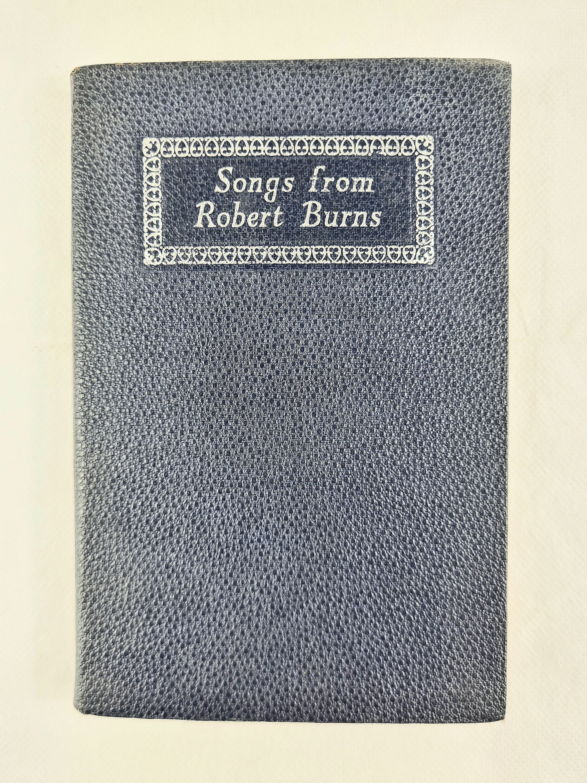 Vintage song book, Robert Burns 