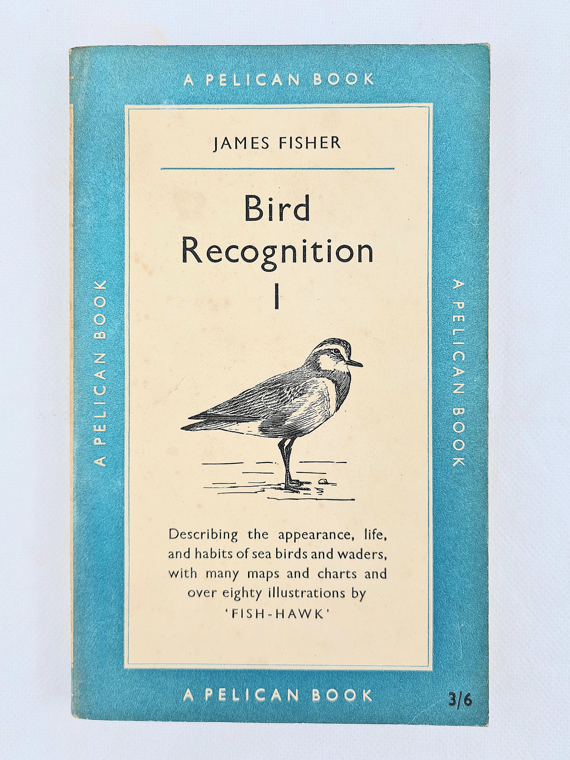 Bird Recognition, vintage Pelican book. Penguin publication 