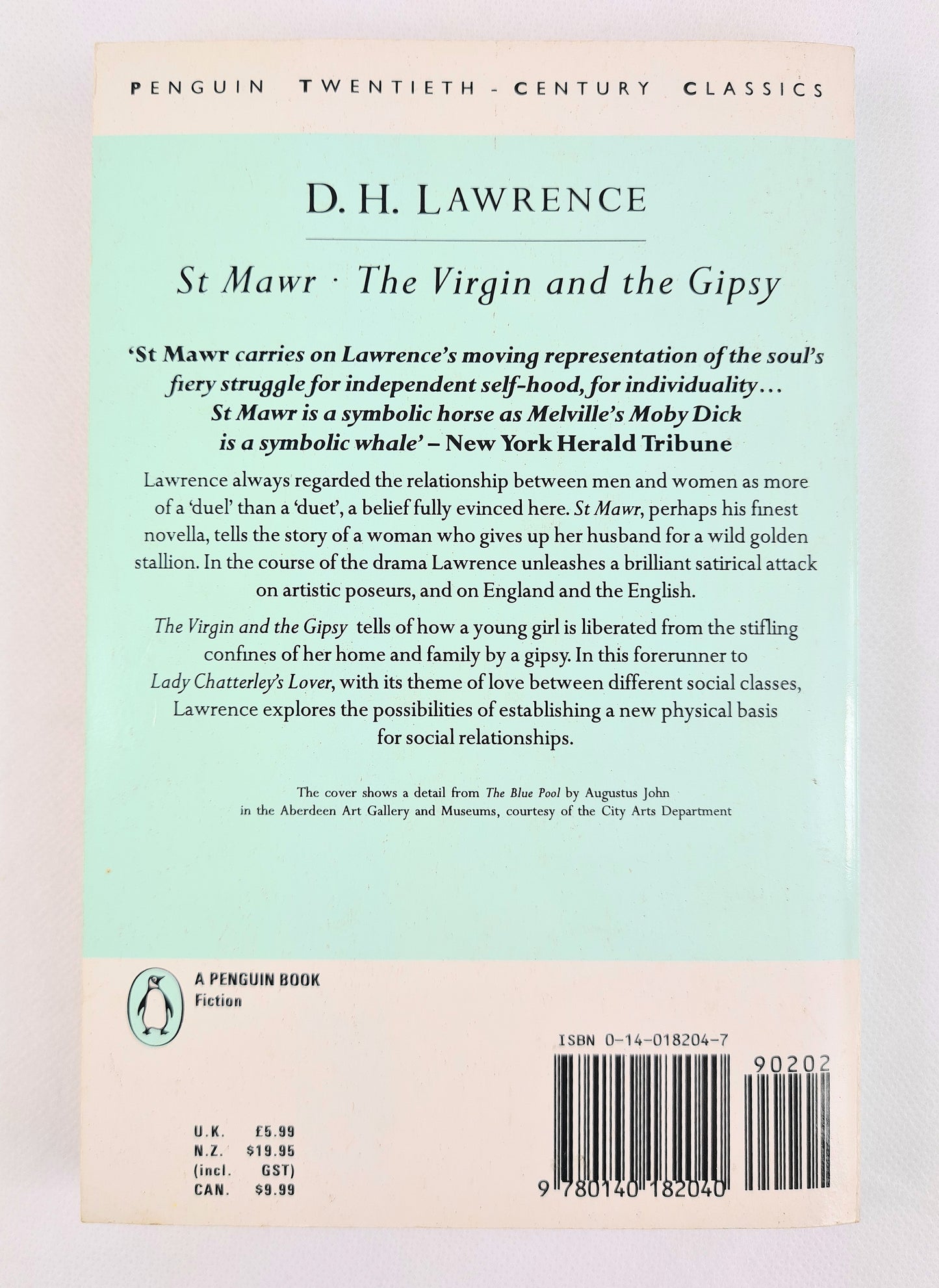 D.H Lawrence - St Mawr and The Virgin and the Gypsy. Penguin Classics