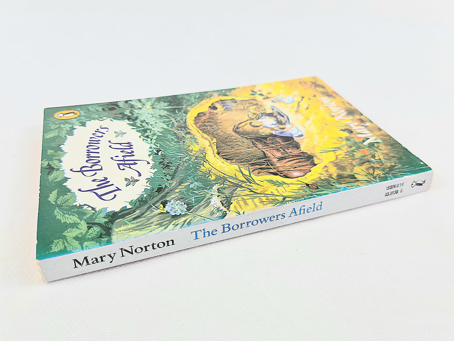 The Borrowers Afield by Mary Norton. Puffin Books