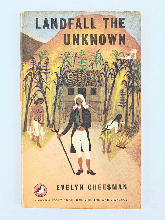 Landfall The Unknown, first edition Puffin book 