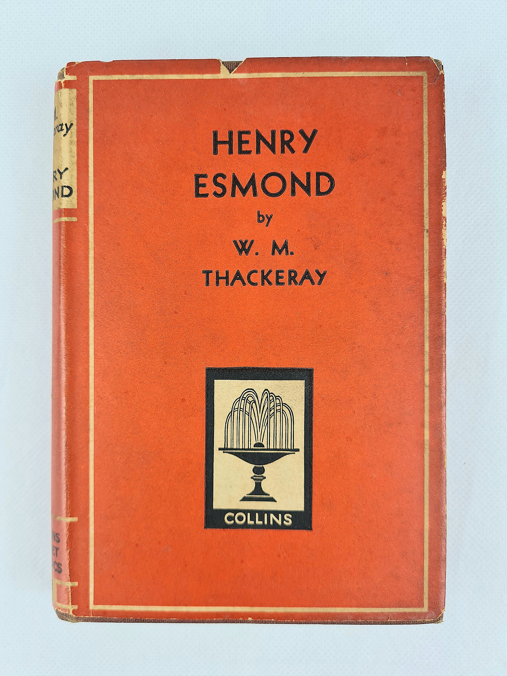 Henry Esmond by William Makepeace Thackeray. Illustrated vintage book with original dust jacket 