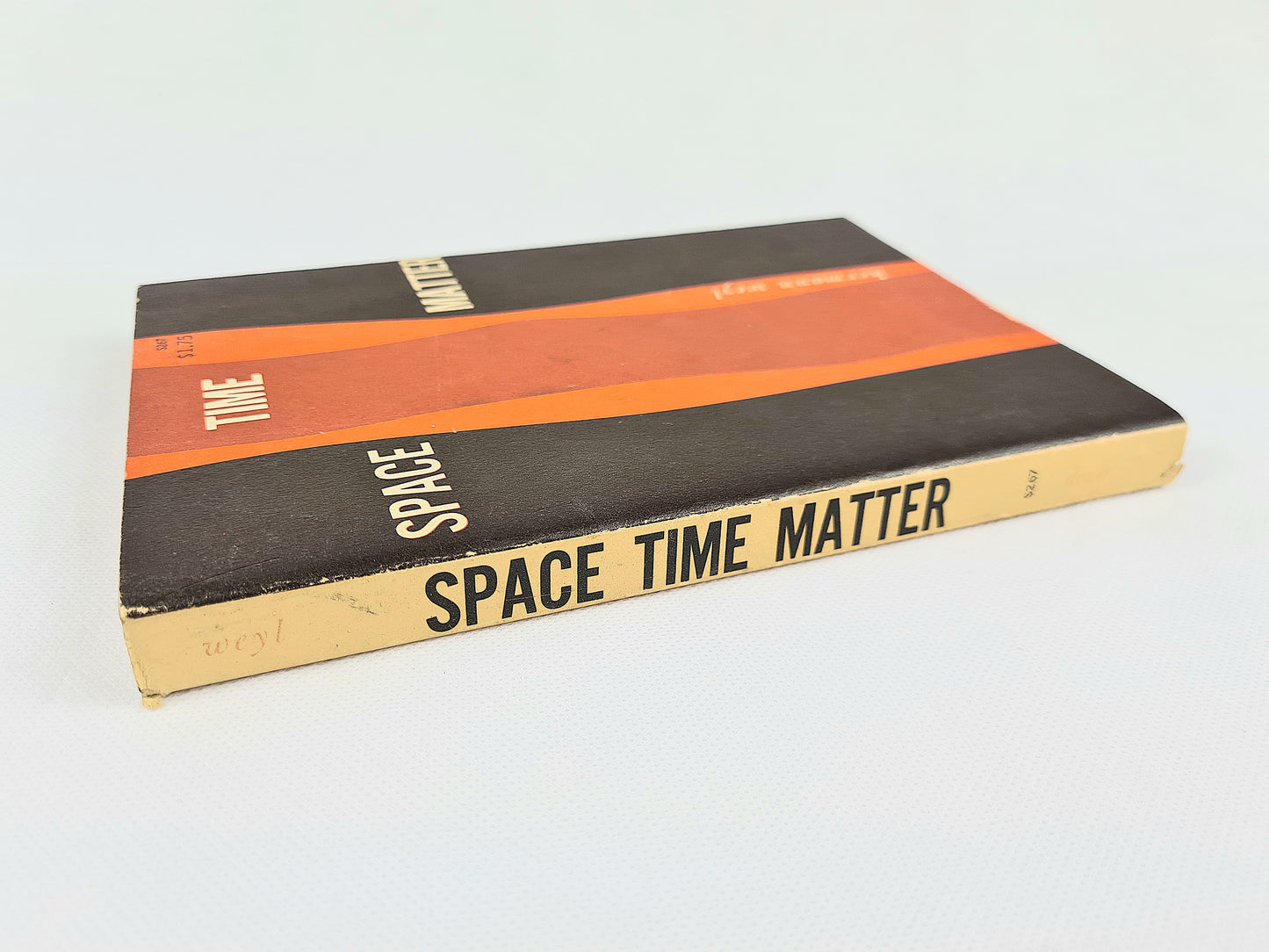 Space-Time-Matter by Hermann Weyl. Vintage book on quantum mechanics