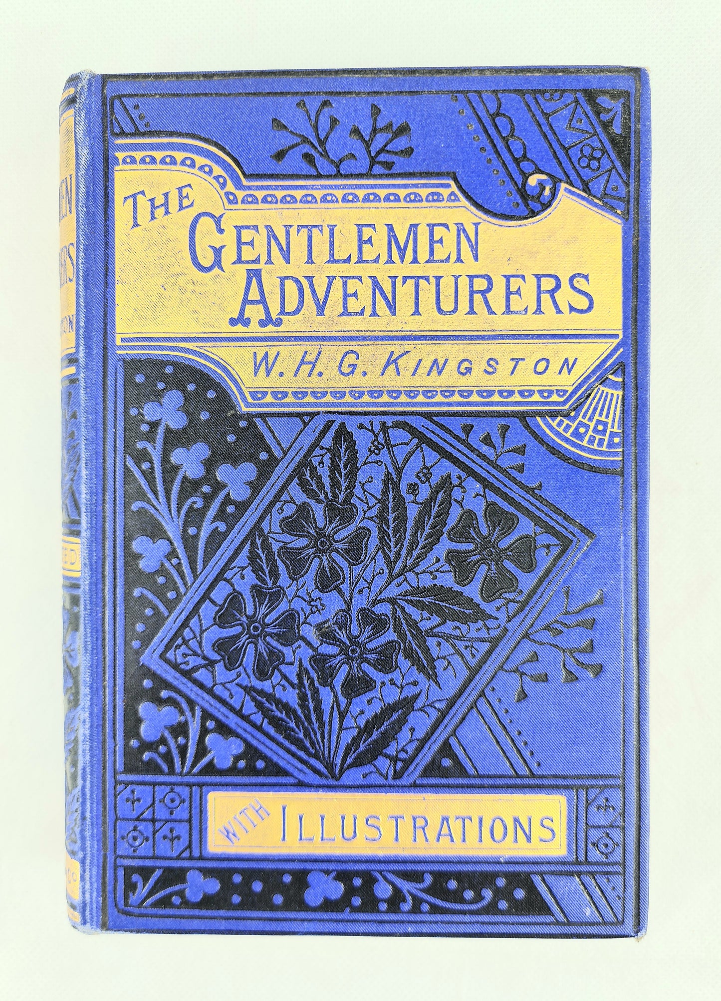 The Gentleman Adventurers by W.H.G Kingston. Illustrated antique book