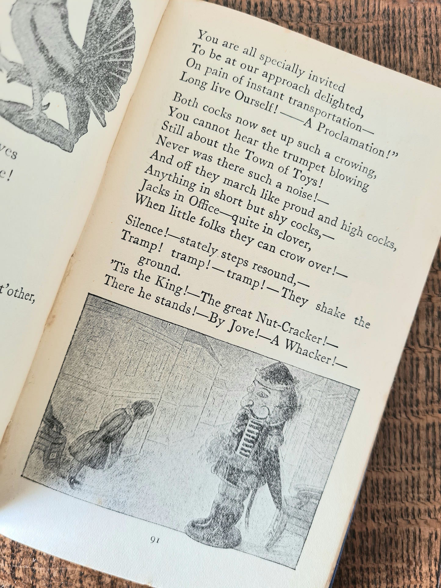 A Book Of Nonsense by Edward Lear, containing verse from Lewis Carroll. Illustrated vintage book dated 1952