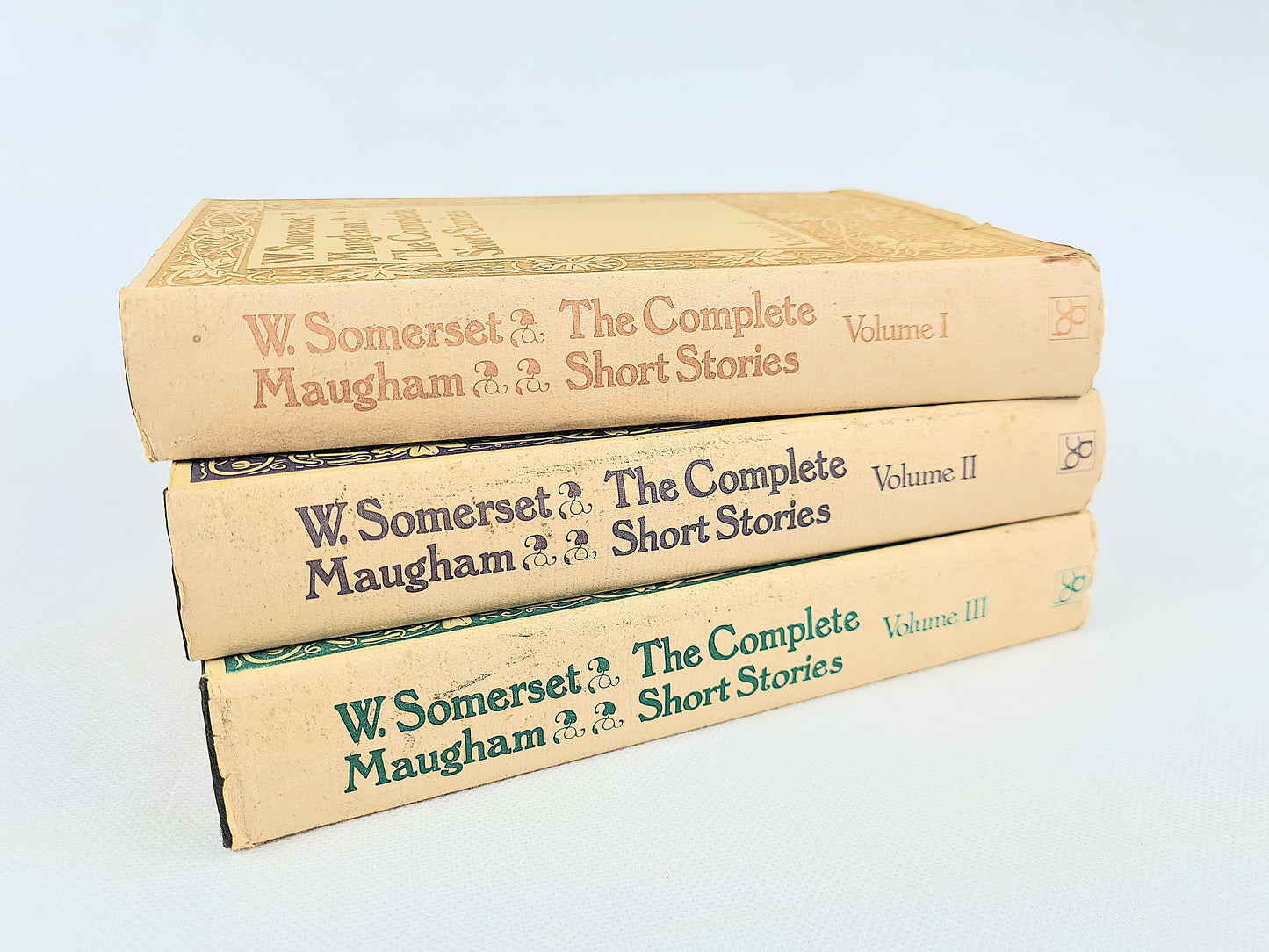 W. Somerset Maughan, The Complete Short Stories. Three volume set. Vintage hardback books