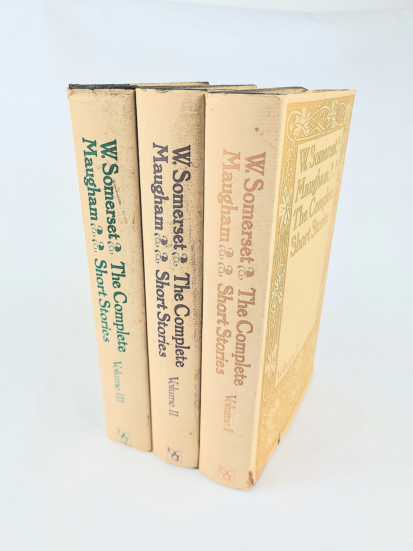 W. Somerset Maughan, The Complete Short Stories. Three volume set. Vintage hardback books