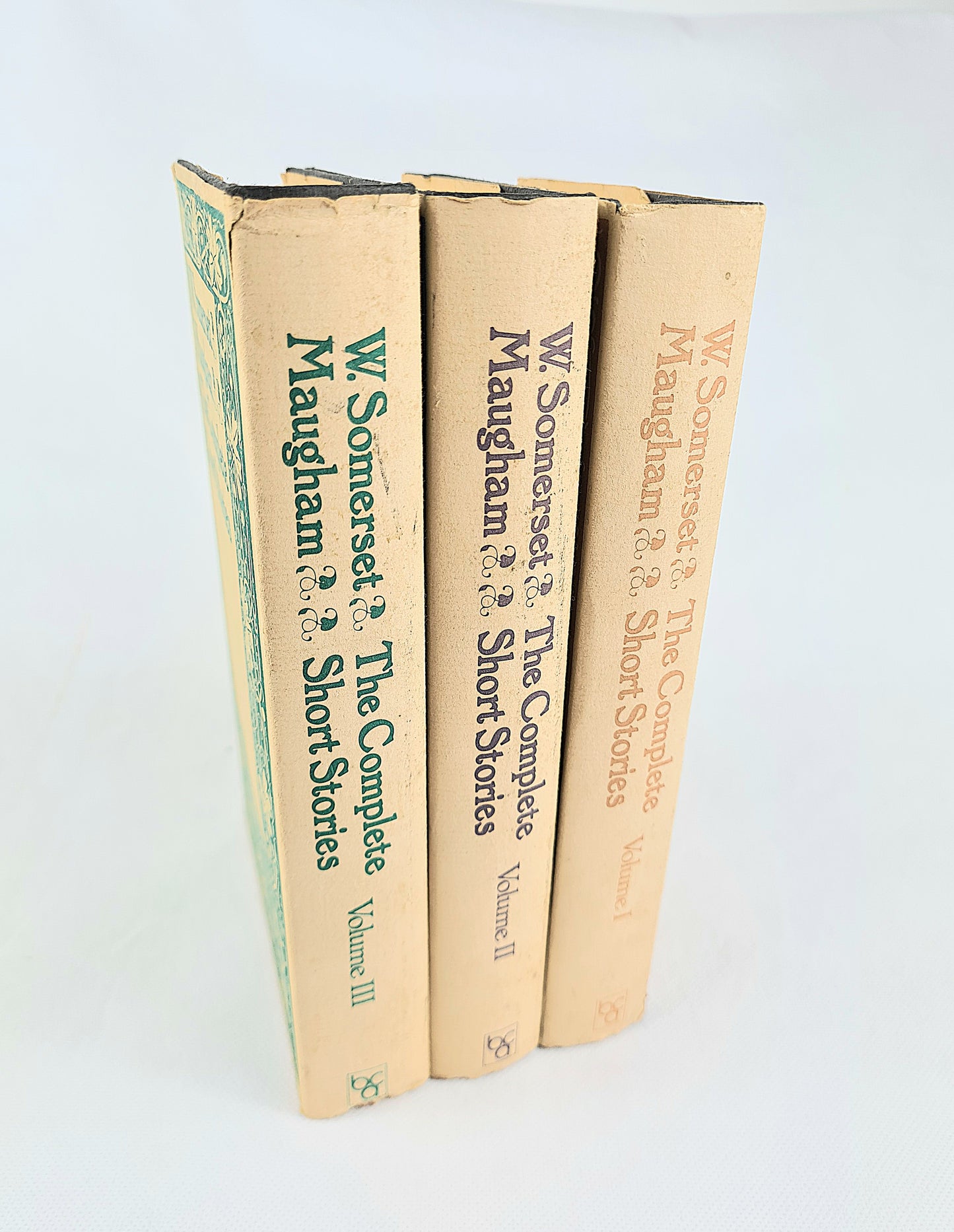 W. Somerset Maughan, The Complete Short Stories. Three volume set. Vintage hardback books