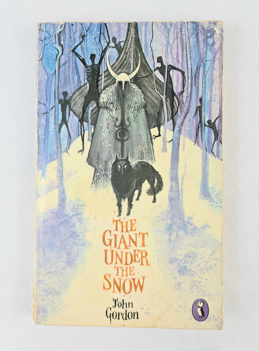 The Giant Under The Snow by John Gordon. Vintage childrens book. Puffin Books