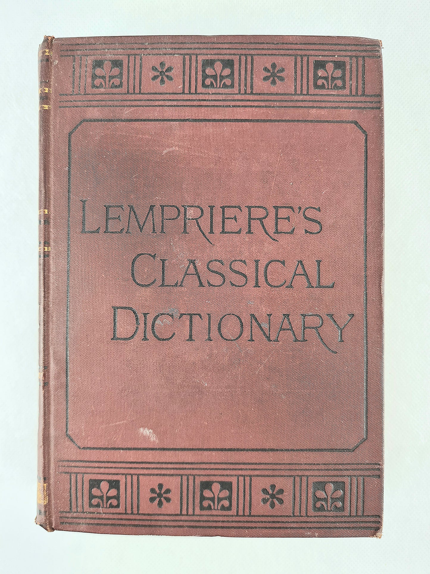 Lempriere's Classical Dictionary. Decorative 19th Century edition