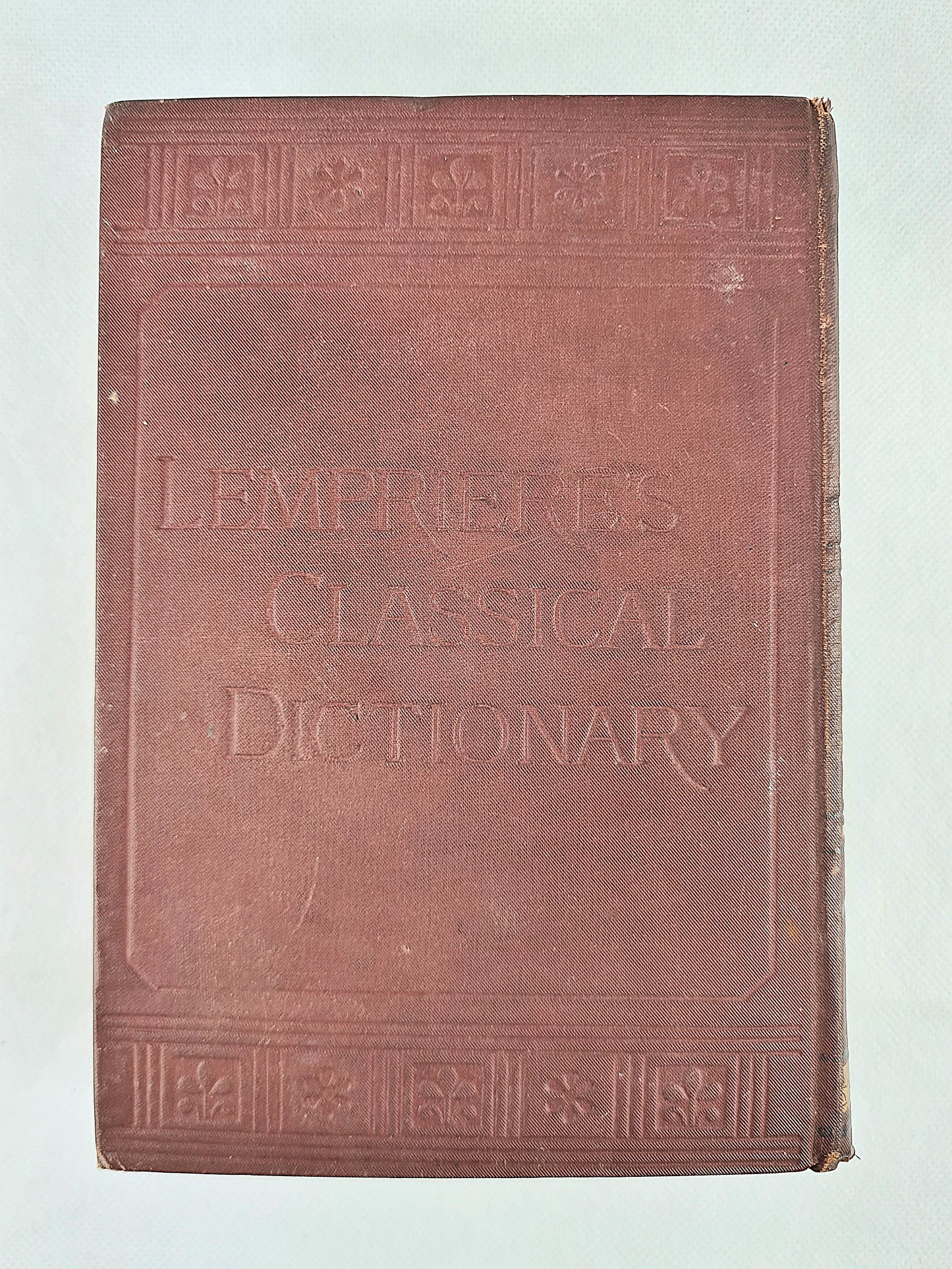 Lempriere's Classical Dictionary. Decorative 19th Century edition