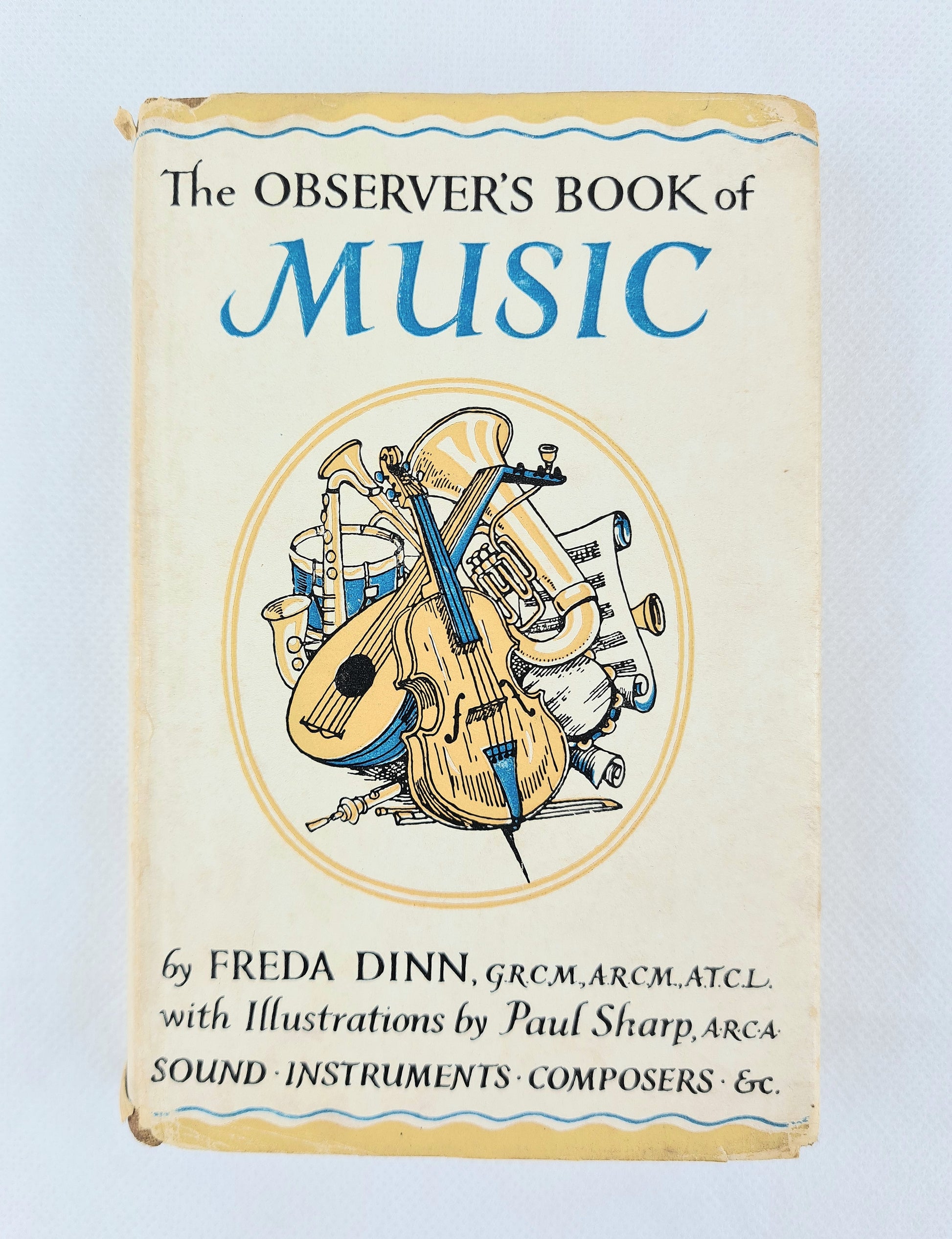 The Observers Book Of music with original dust jacket 