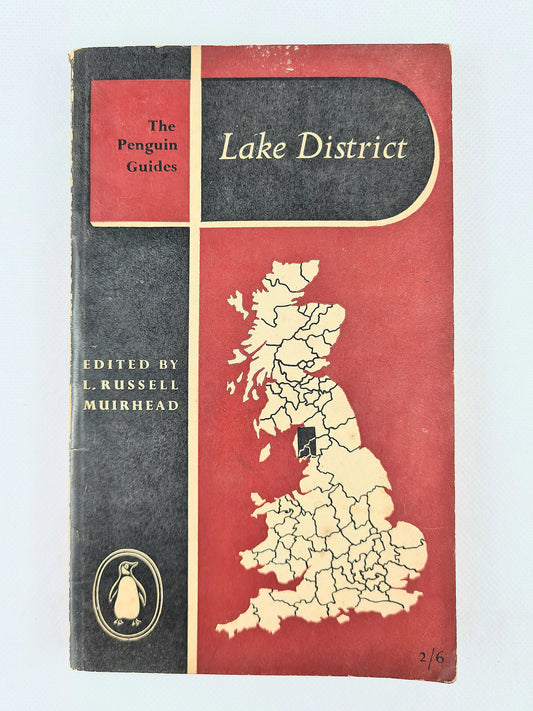 Vintage Penguin travel book of the Lake District. The Penguin Guides 