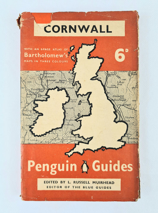 Vintage Penguin travel guide. Cornwall 