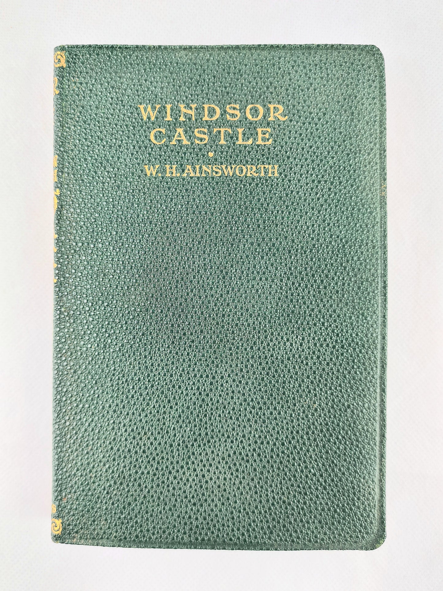 Windsor Castle. Decorative green antique book