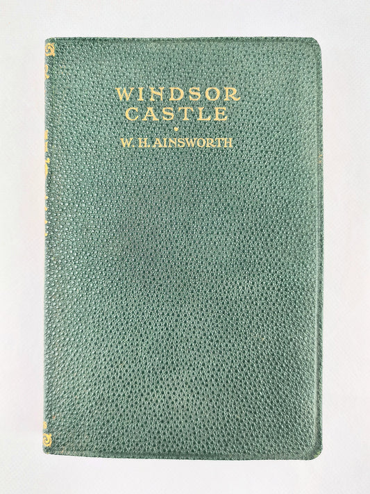 Windsor Castle. Decorative green antique book