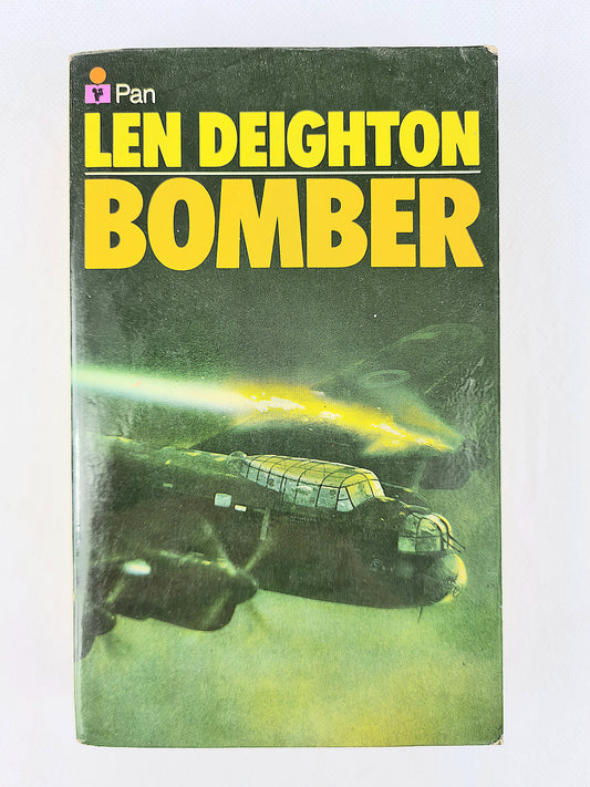 Bomber by Len Deighton. Vintage paperback book. Pan Books 