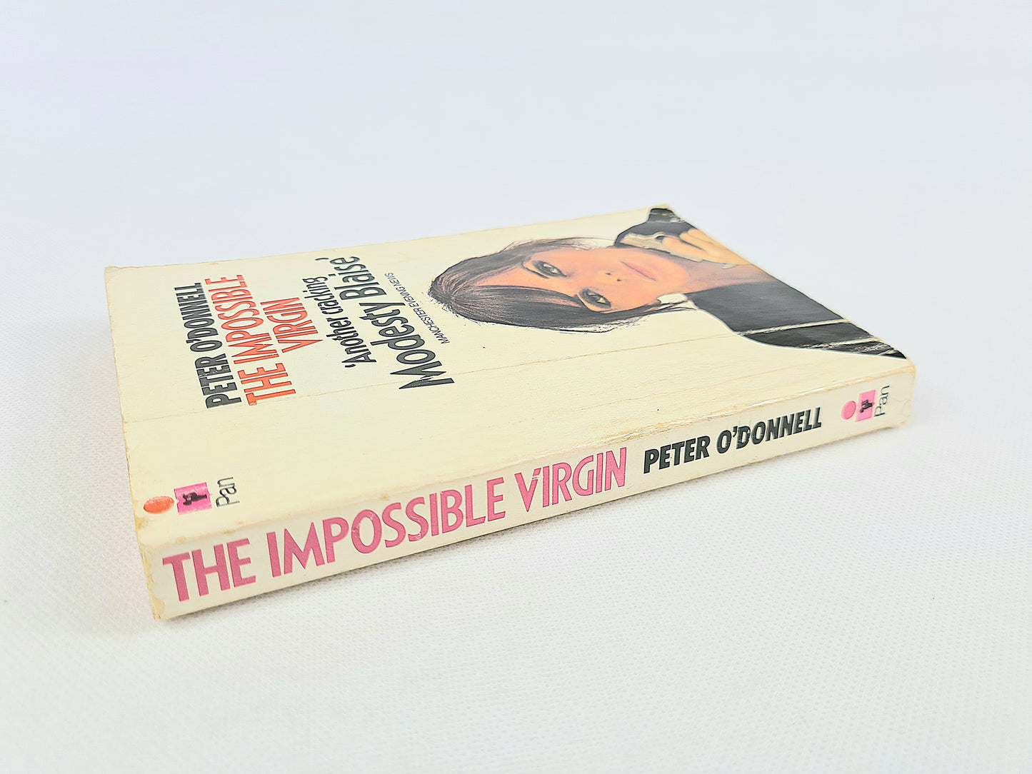 The Impossible Virgin by Peter O'Donnell. Vintage Pan book. Paperback