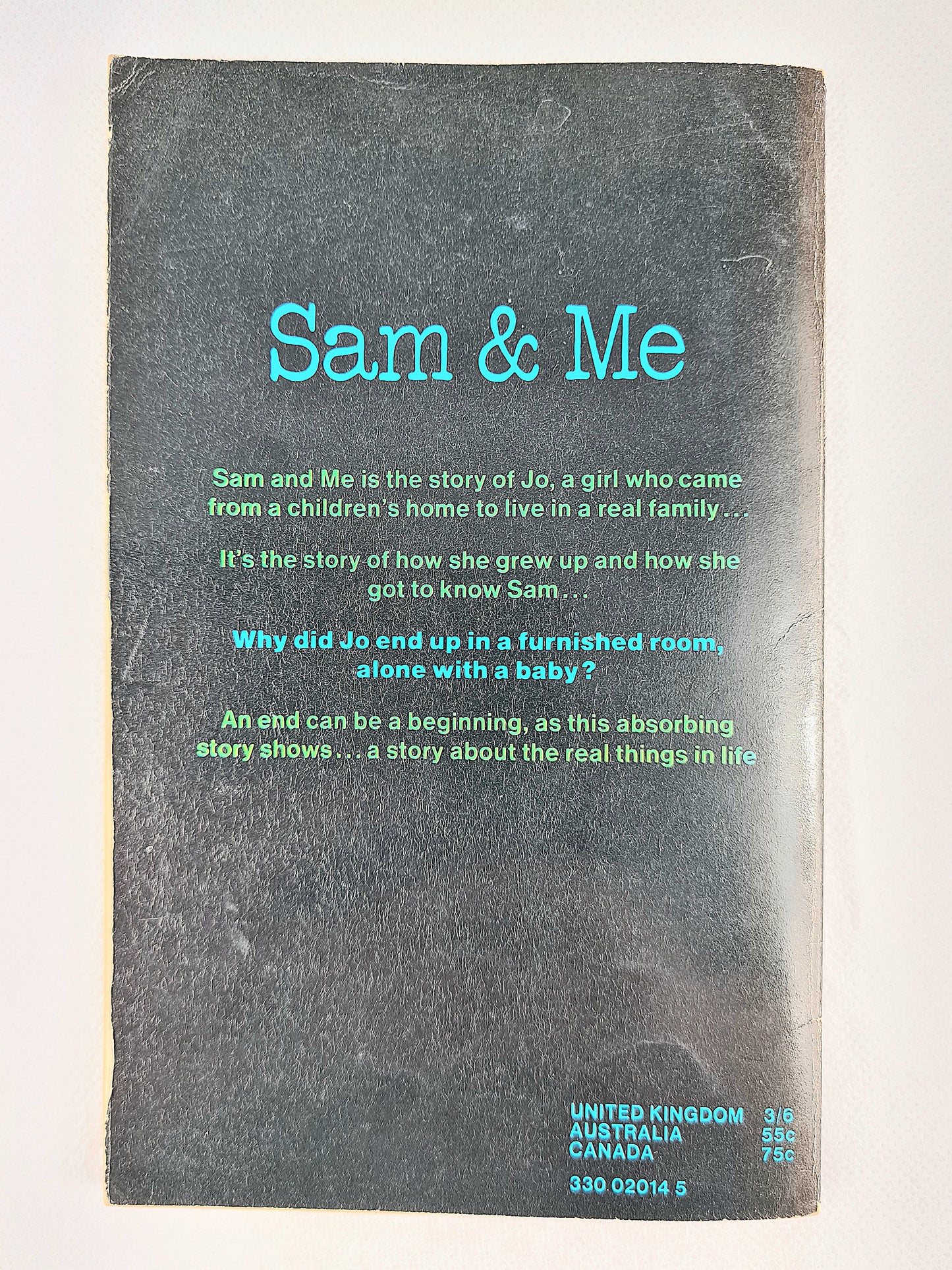 Sam and Me by Joan Tate. Vintage paperback books. Pan books