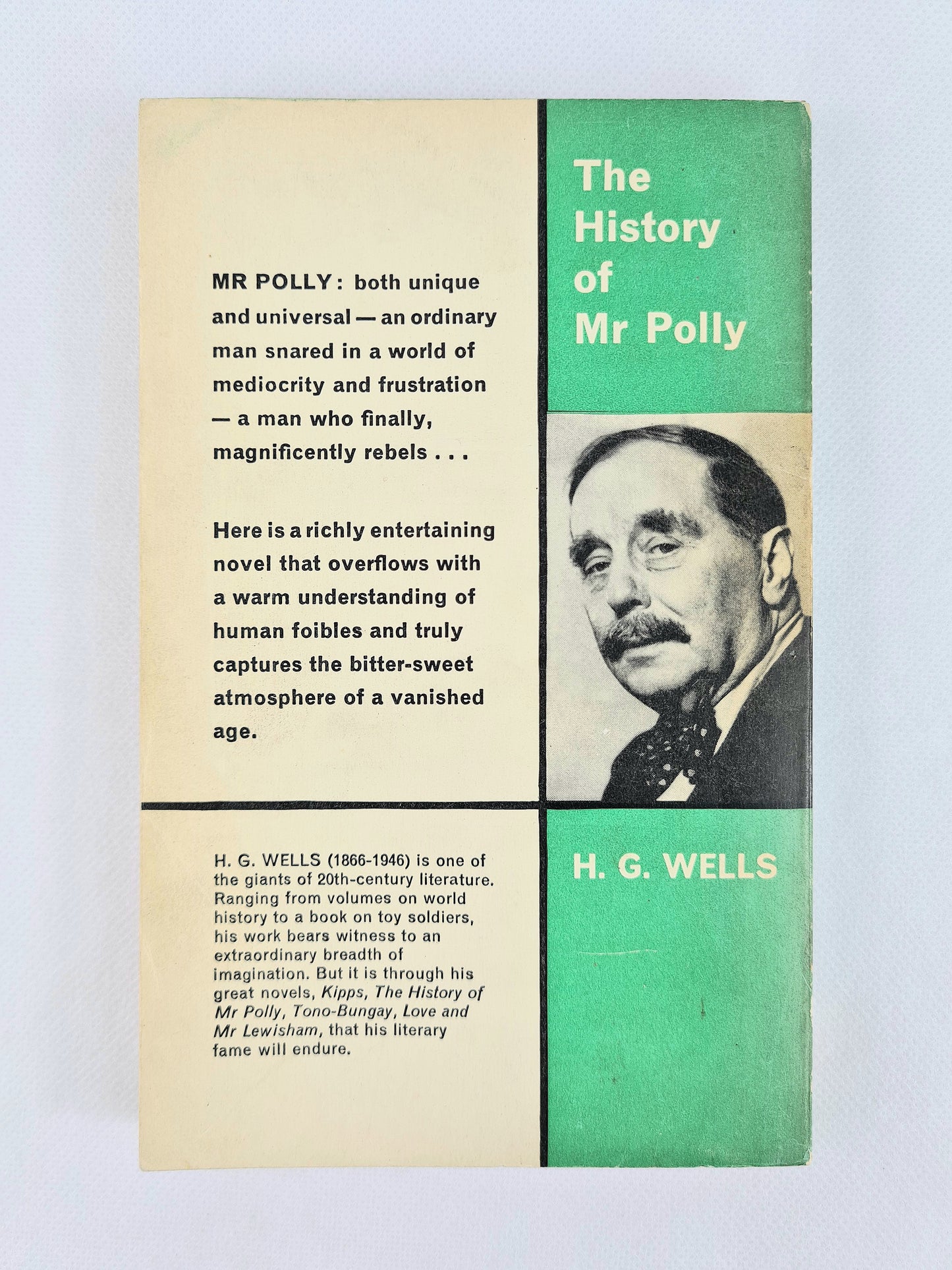 The History Of Mr Polly by H.G Wells. Vintage paperback book. Pan books