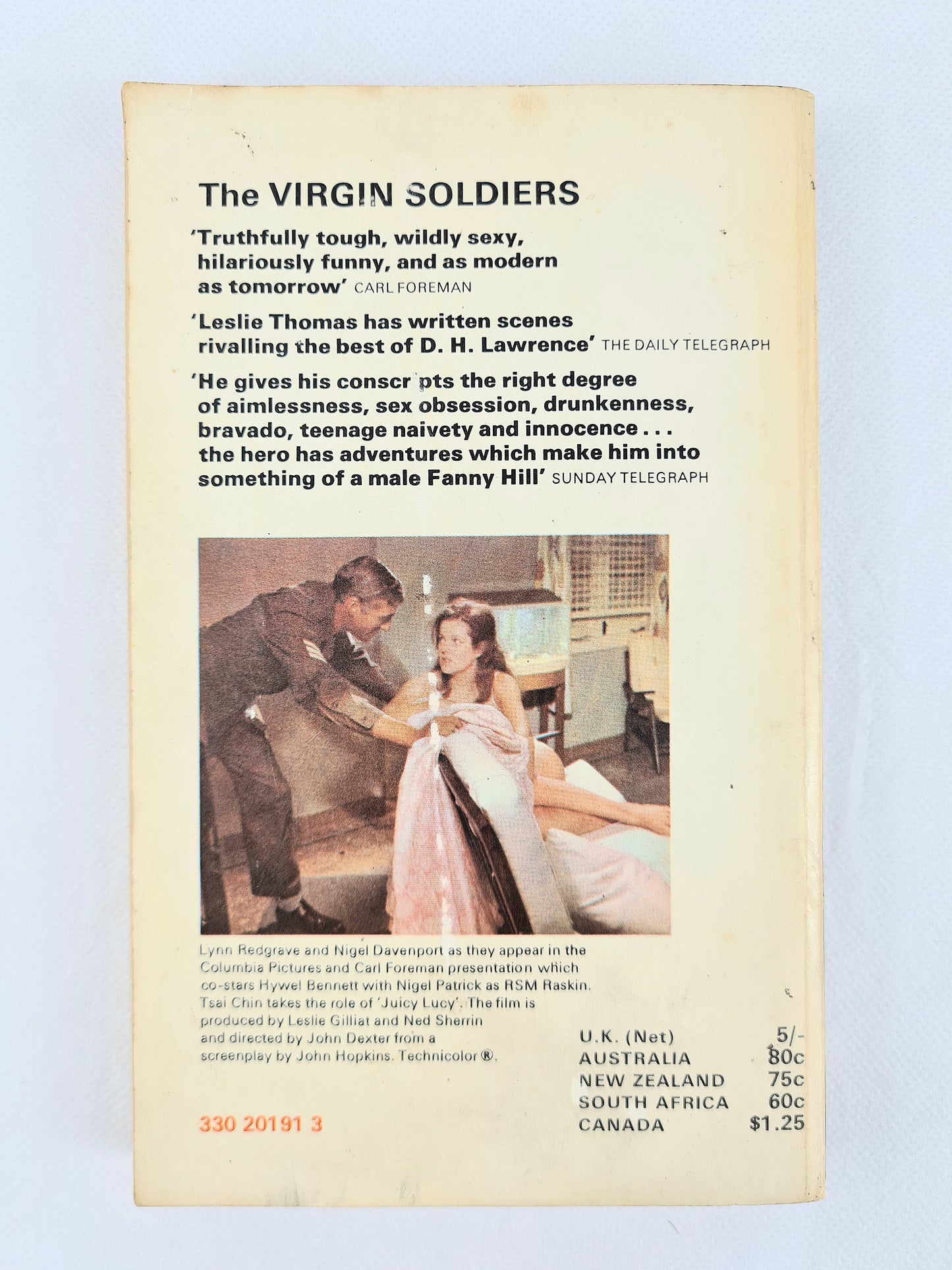 The Virgin Soldiers by Leslie Thomas. Vintage Paperbacks. Pan book