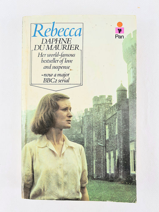 Rebecca by Daphne Du Maurier. Vintage paperback book 