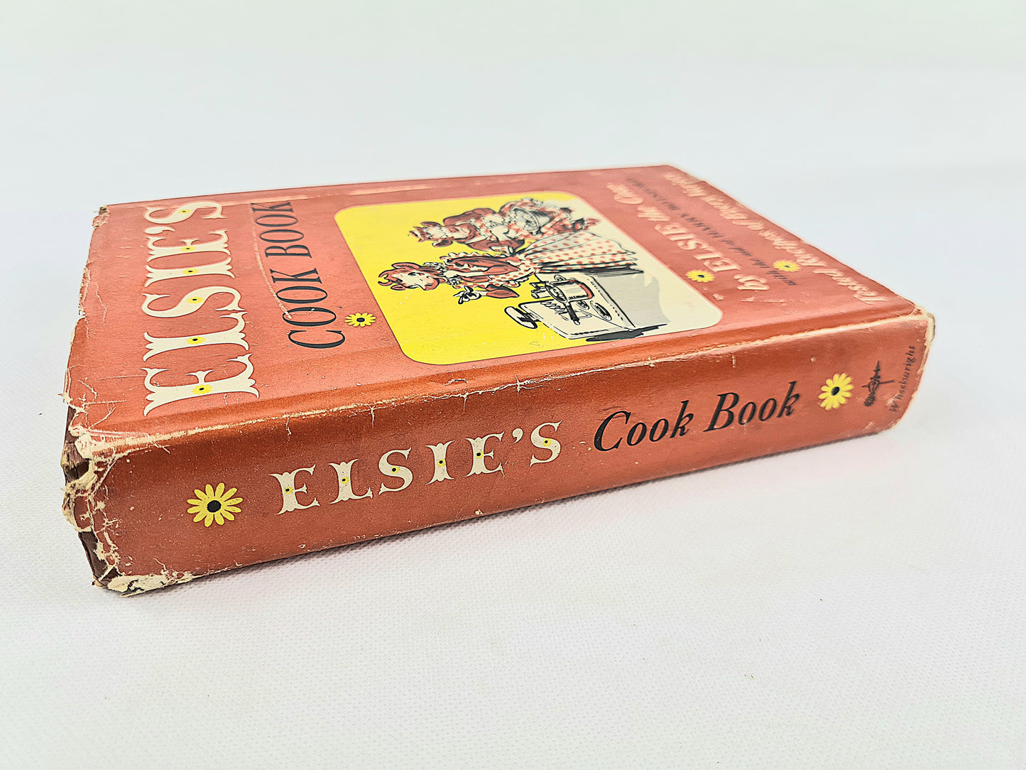 Elsie's Cook Book by Elsie the cow, with the aid of Harry Botsford. Vintage cookery book 1952