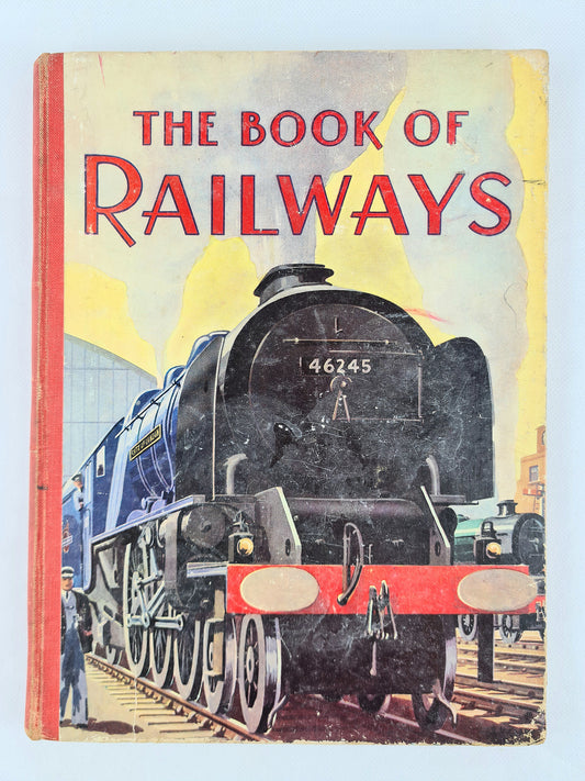 The book of Railways. Illustrated vintage children's book