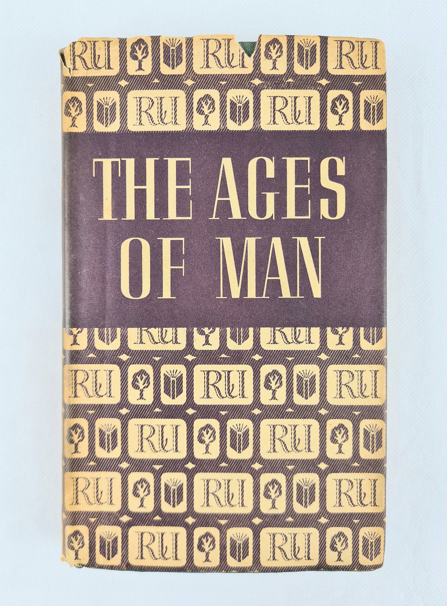 The ages of man. Vintage book with its original dust jacket 