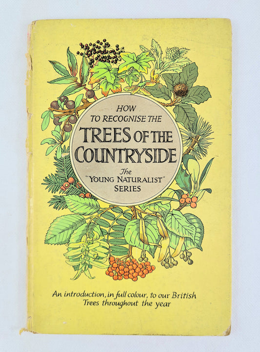 Tree of the countryside. Vintage guide book. Illustrated 