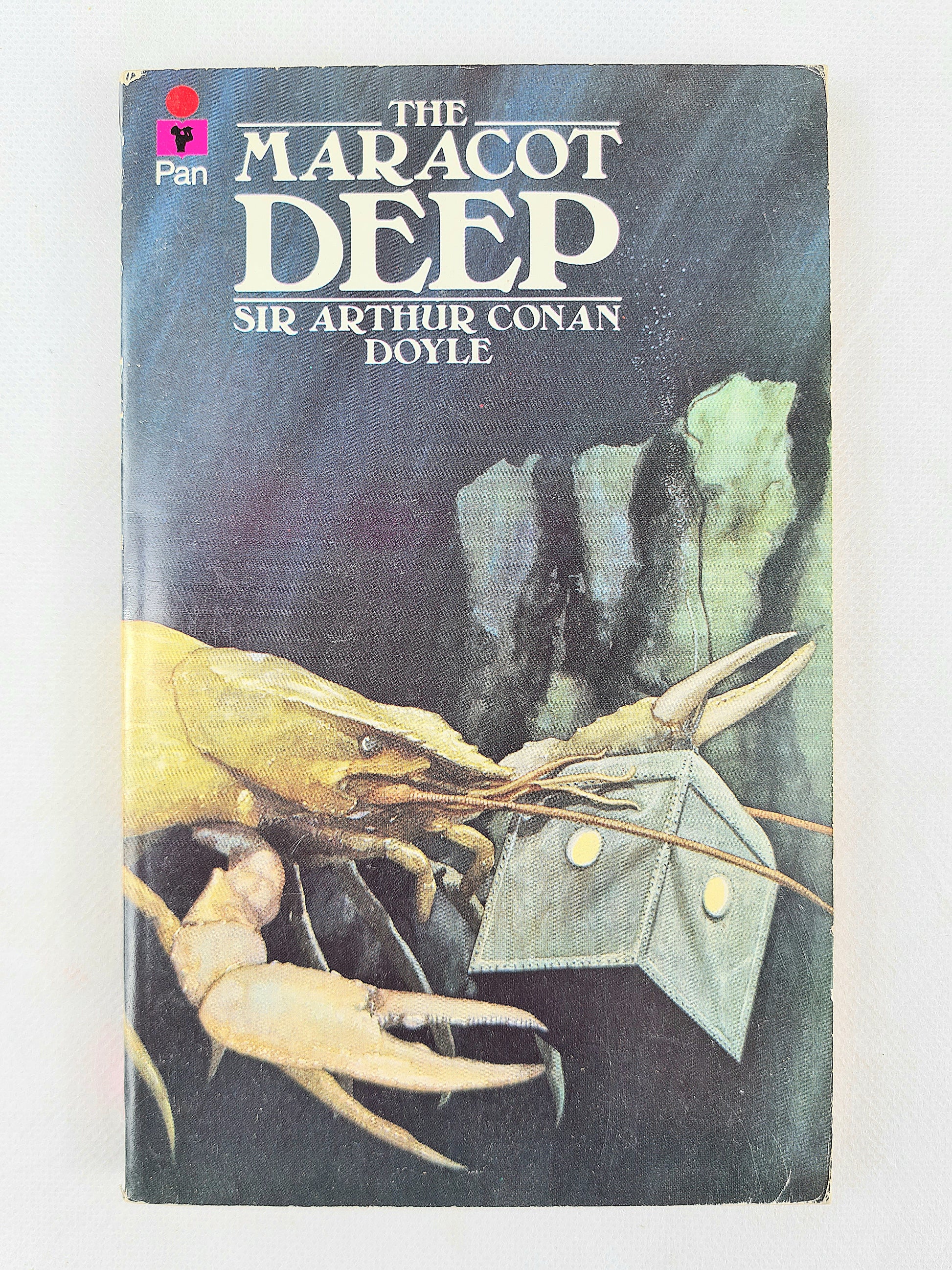 The maracot deep by Sir Arthur Conan Doyle. Vintage paperback book 