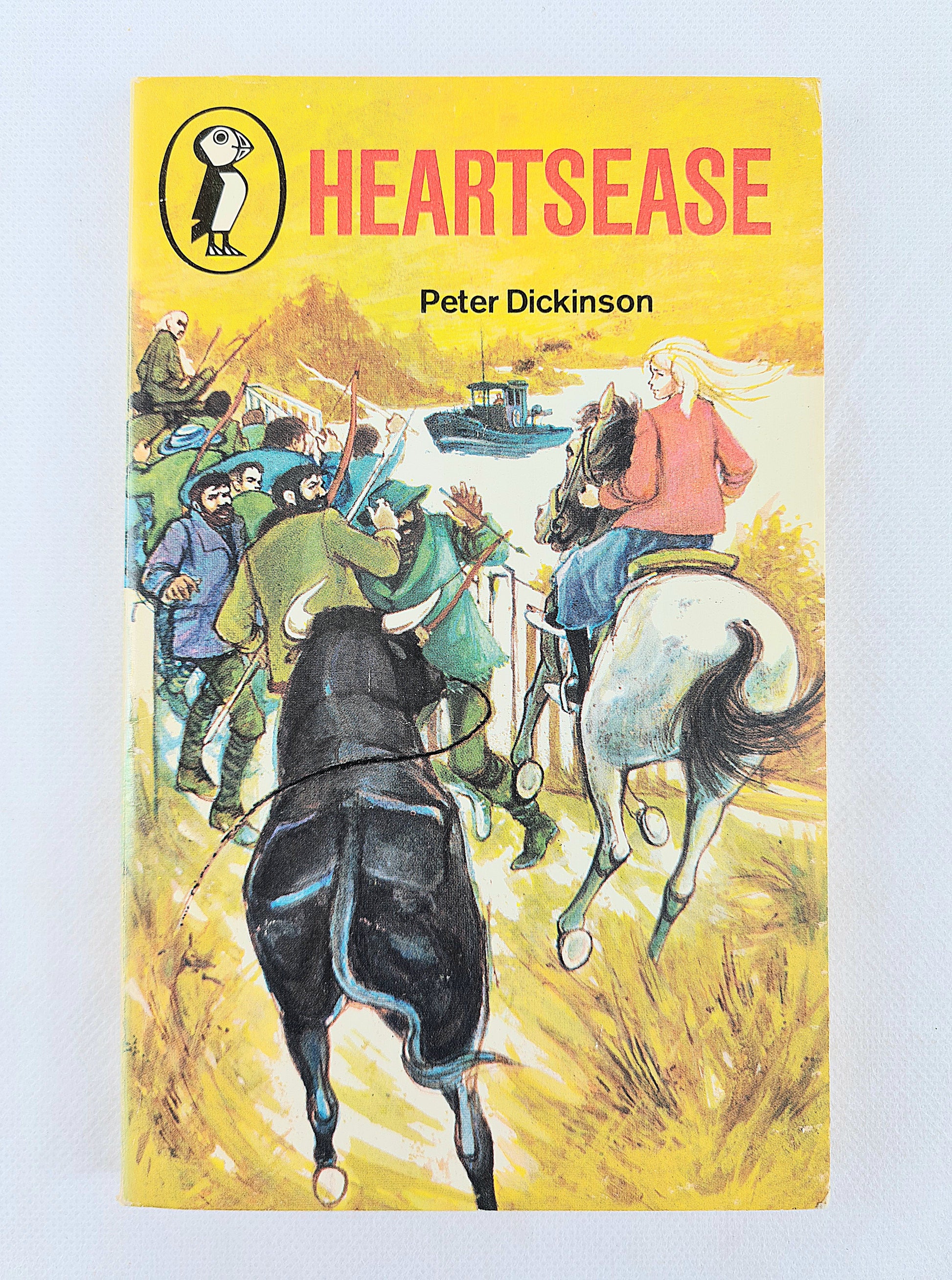 Heartsease by Peter Dickinson. Vintage childrens book 