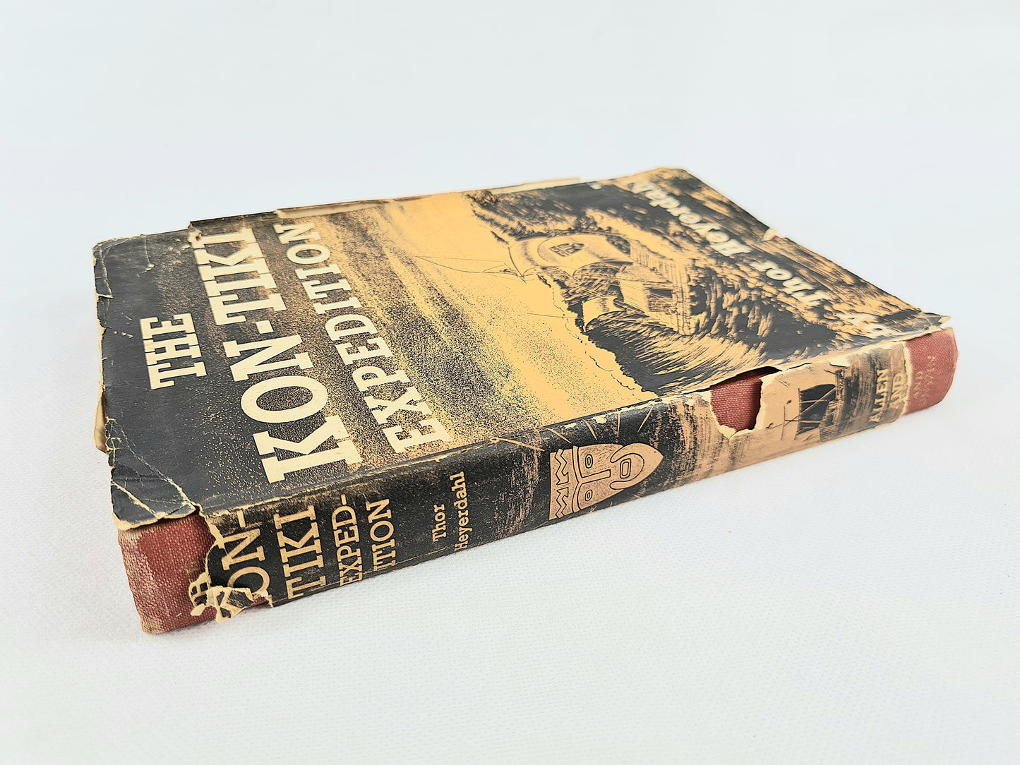 The Kon-Tiki Expedition by Thor Heyerdahl. Hardback book