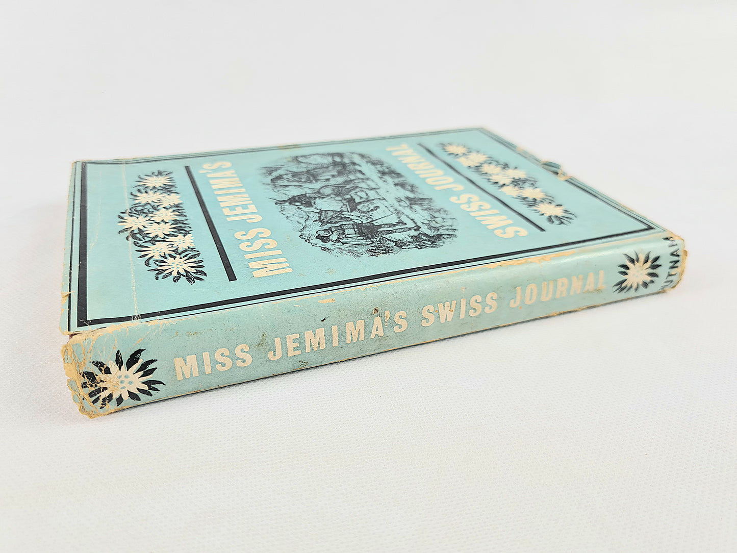 Miss Jemima's Swiss Journal. Vintage hardback travel journal