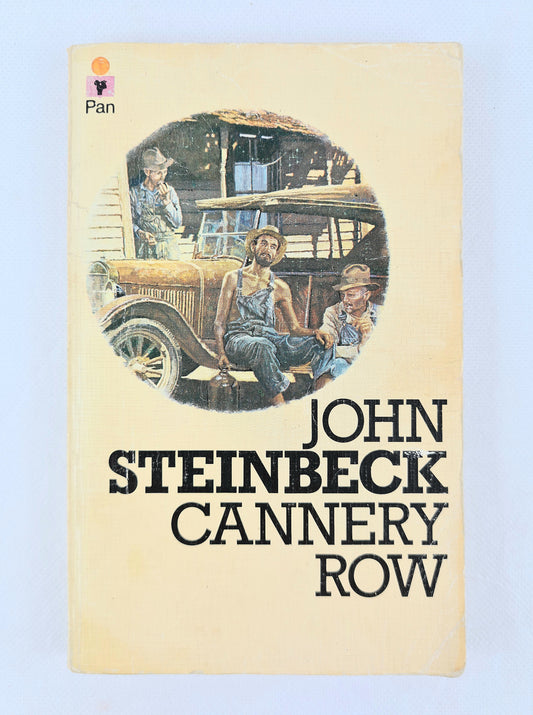 Cannery Row by John Steinbeck. Pan books. Vintage paperback book 