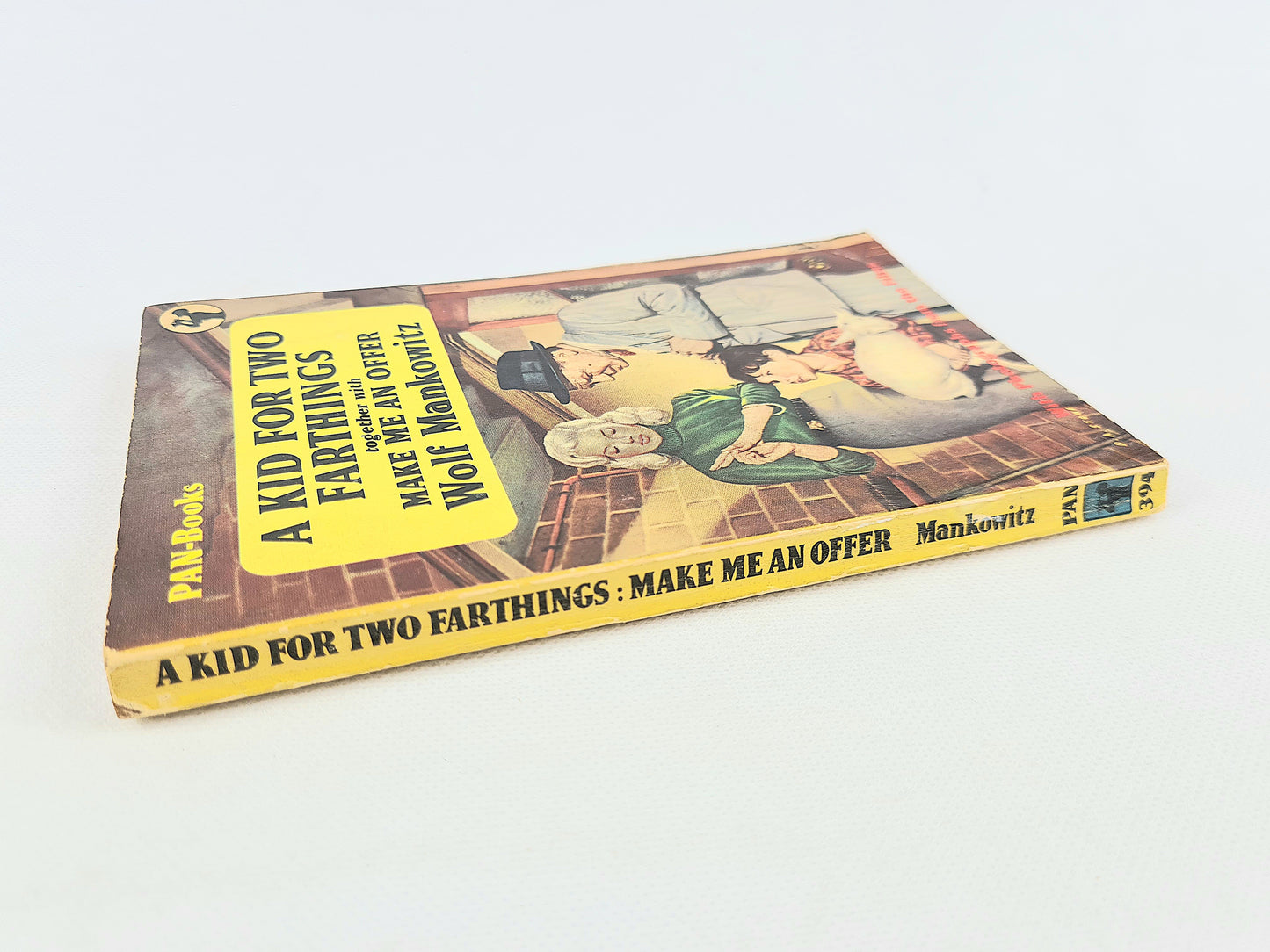 A Kid For Two Farthings together with Make me an Offer by Wolf Mankowitz. Pan books 394