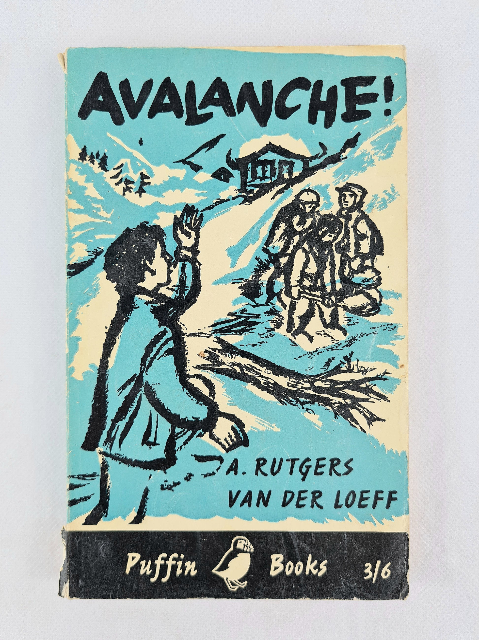 Avalanch. Vintage childrens book. Puffin Books 