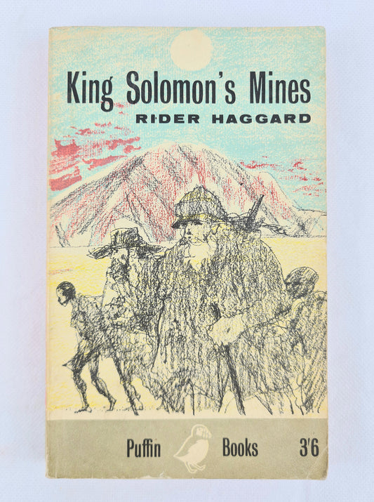 King Solomans Mines. Vintage book by Puffin Publications 