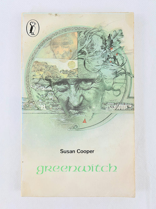 Greenwitch by Susan Cooper. Vintage book with a nice illustrated cover design 