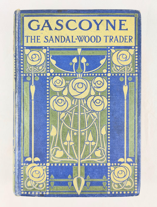 The Sandal Wood Trader. Decorative antique book 