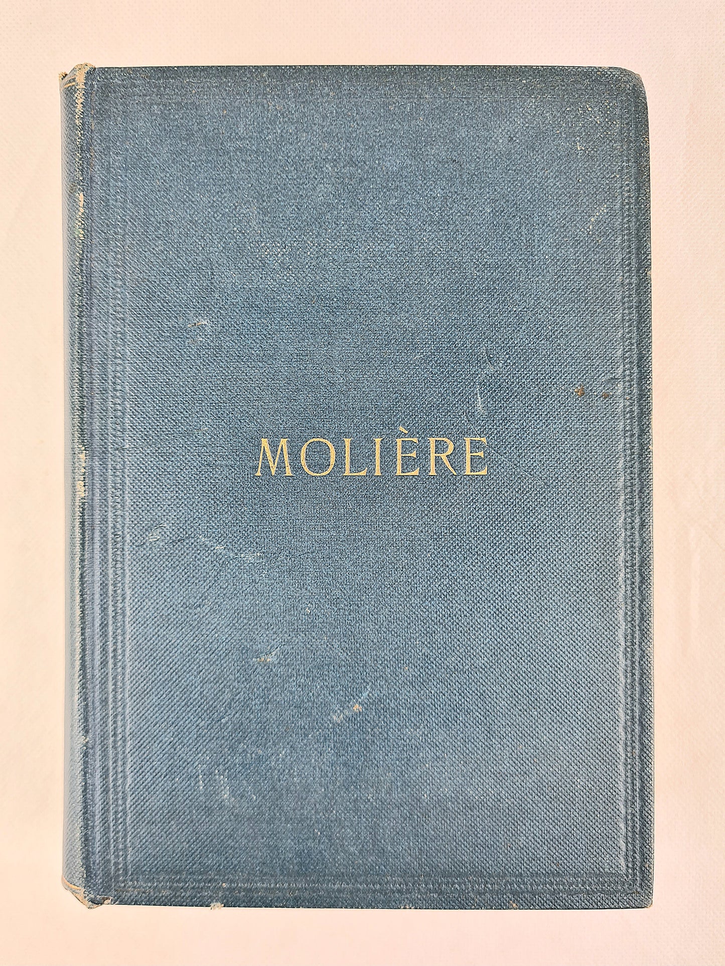 Oeuvres De Moliere. French edition. Antique Hardback book. The works of Moliere